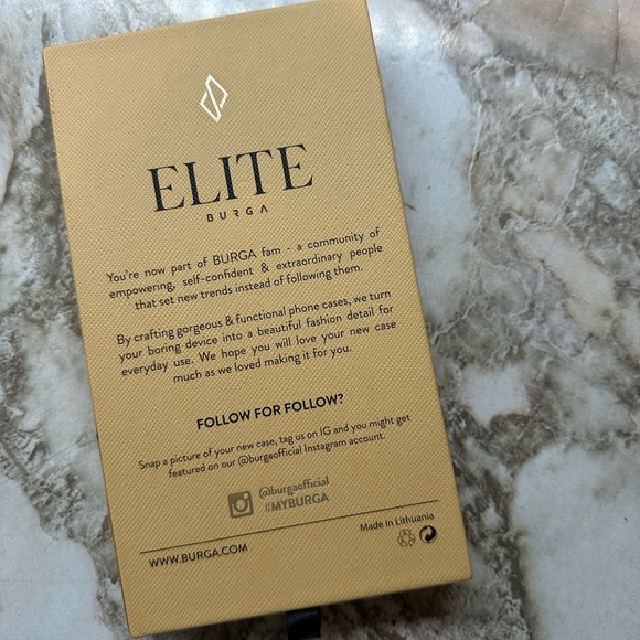 BURGA Pistachio Cheesecake Elite Gunmetal Trim MagSafe iPhone 14 Pro Case BNIB - Picture 6 of 6